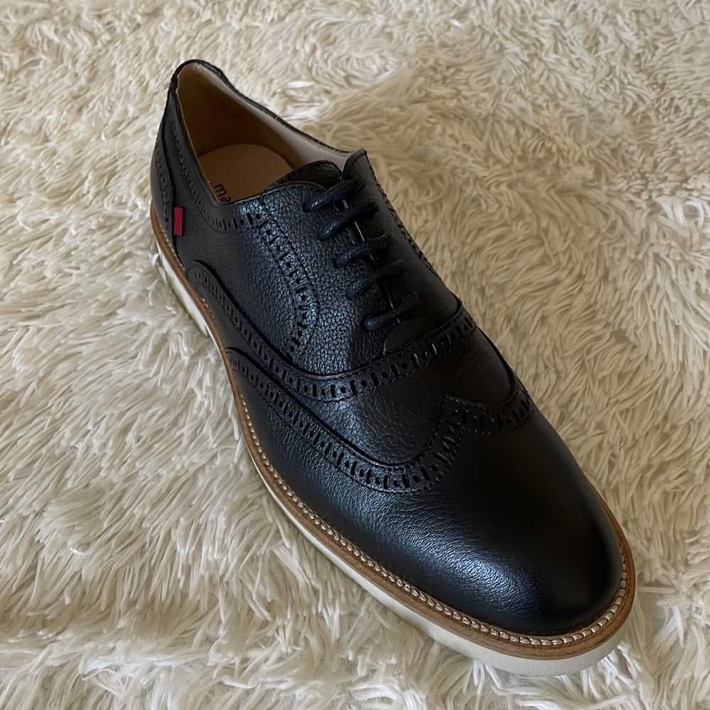 Marc Joseph Mens Wingtip Shoes